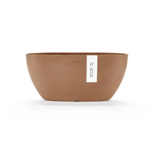 ⁦مركن فايبر موديل ECOPOTS SOFIA 30*12*13 - تيراكوتا⁩ - الصورة ⁦7⁩
