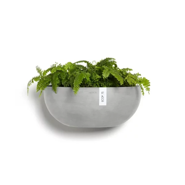 مركن فايبر موديل ECOPOTS SOFIA 43*25*17 - رمادي فاتح
