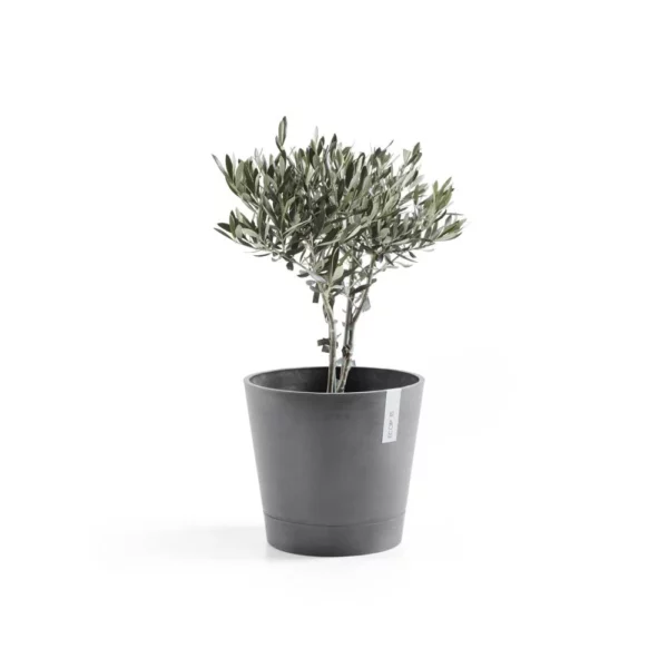 مركن فايبر موديل ECOPOTS VENICE 30*26 - رمادي