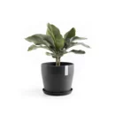 مركن فايبر موديل ECOPOTS SANKARA 40*35 - رمادي مزرق