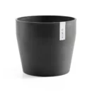 مركن فايبر موديل ECOPOTS SANKARA 40*35 - رمادي مزرق