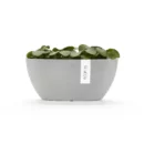 مركن فايبر موديل ECOPOTS SOFIA 30*12*13 - رمادي فاتح