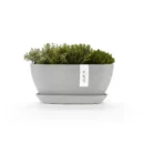 مركن فايبر موديل ECOPOTS SOFIA 30*12*13 - رمادي فاتح